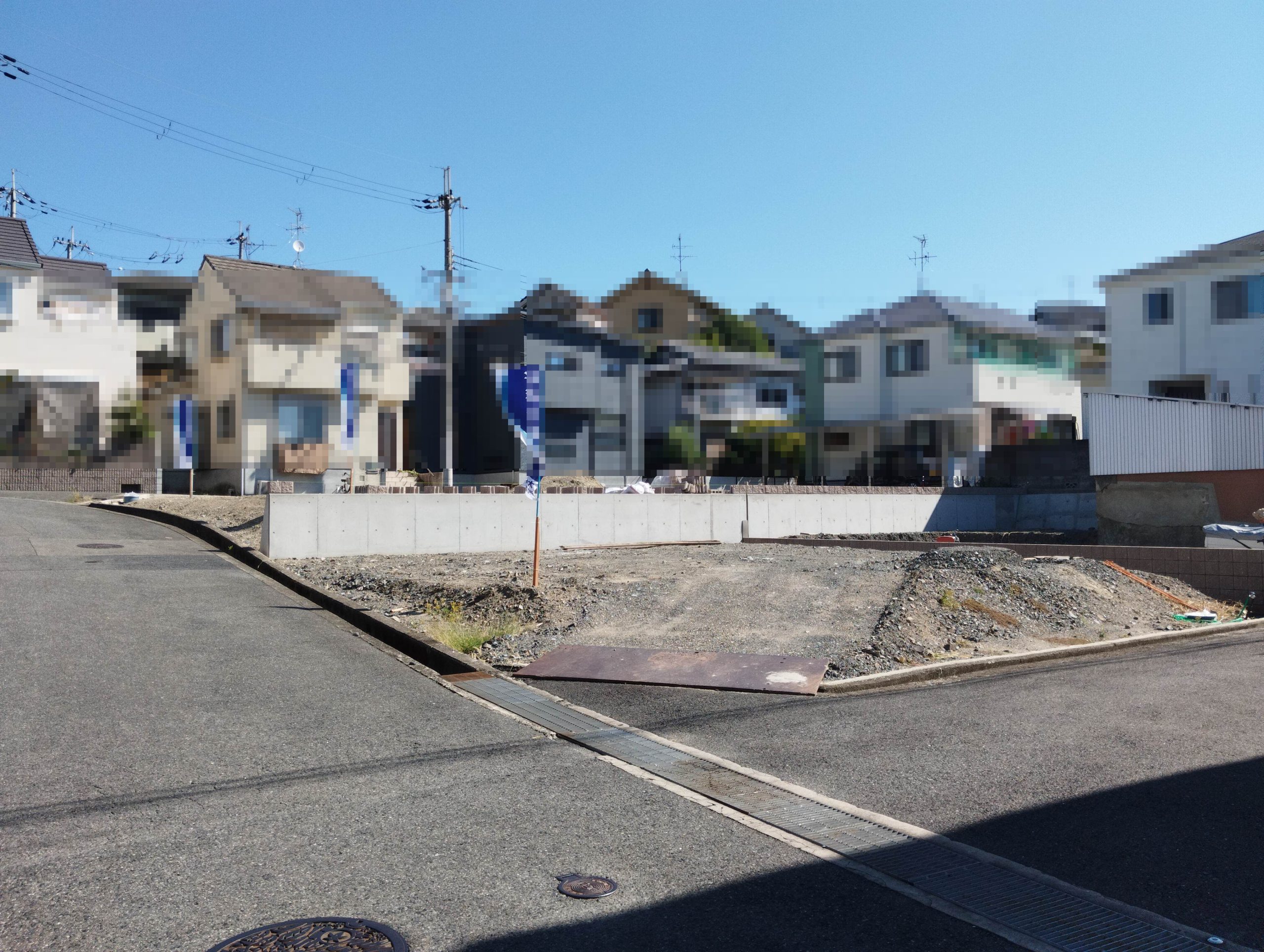 高槻市奈佐原元町　建築条件付き売り土地　全3区画　【クリエイト奈佐原元町】