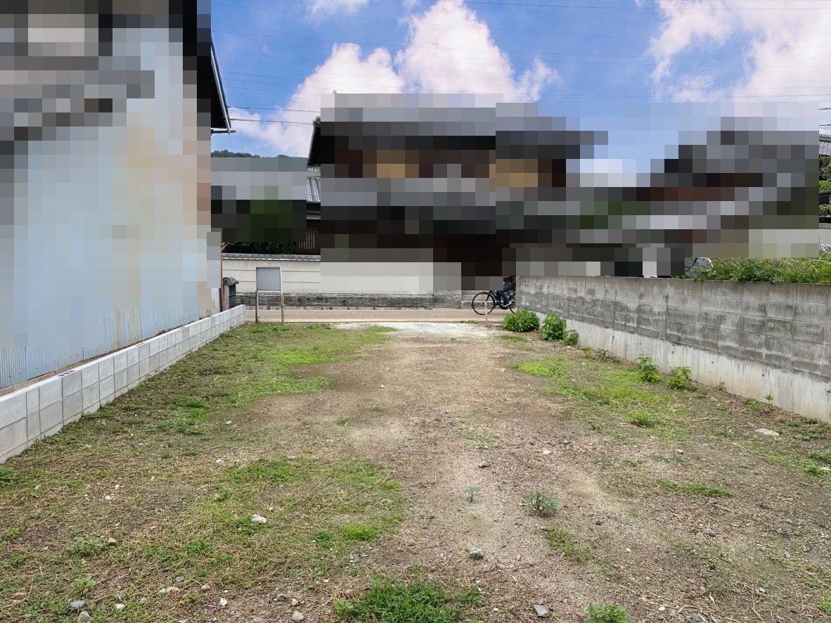 三島郡島本町桜井1丁目 建築条件無し売り土地